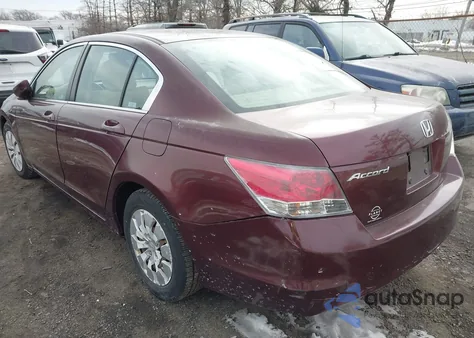 2010 Honda Accord 2.4 Lx из США, поврежденный, VIN 1HGCP2F36AA119674